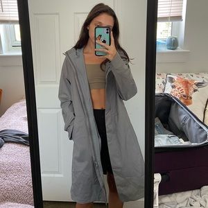 Uni Qlo Long Raincoat